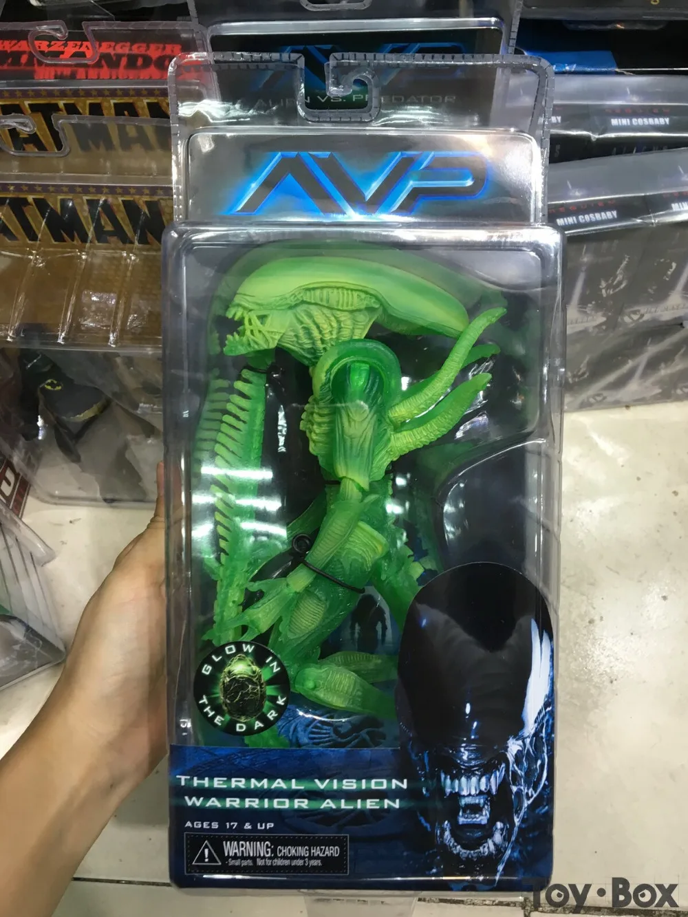 Фильм AVP Aliens VS Predator серии Термальность видения воин чужеродных игрушка фигурку