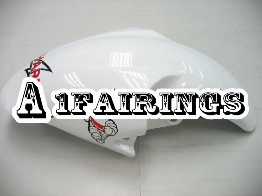 Полностью красные полосы белые мотоциклетные Чехлы для Yamaha YZF600 R6 1998 1999 2000 2001 2002 ABS