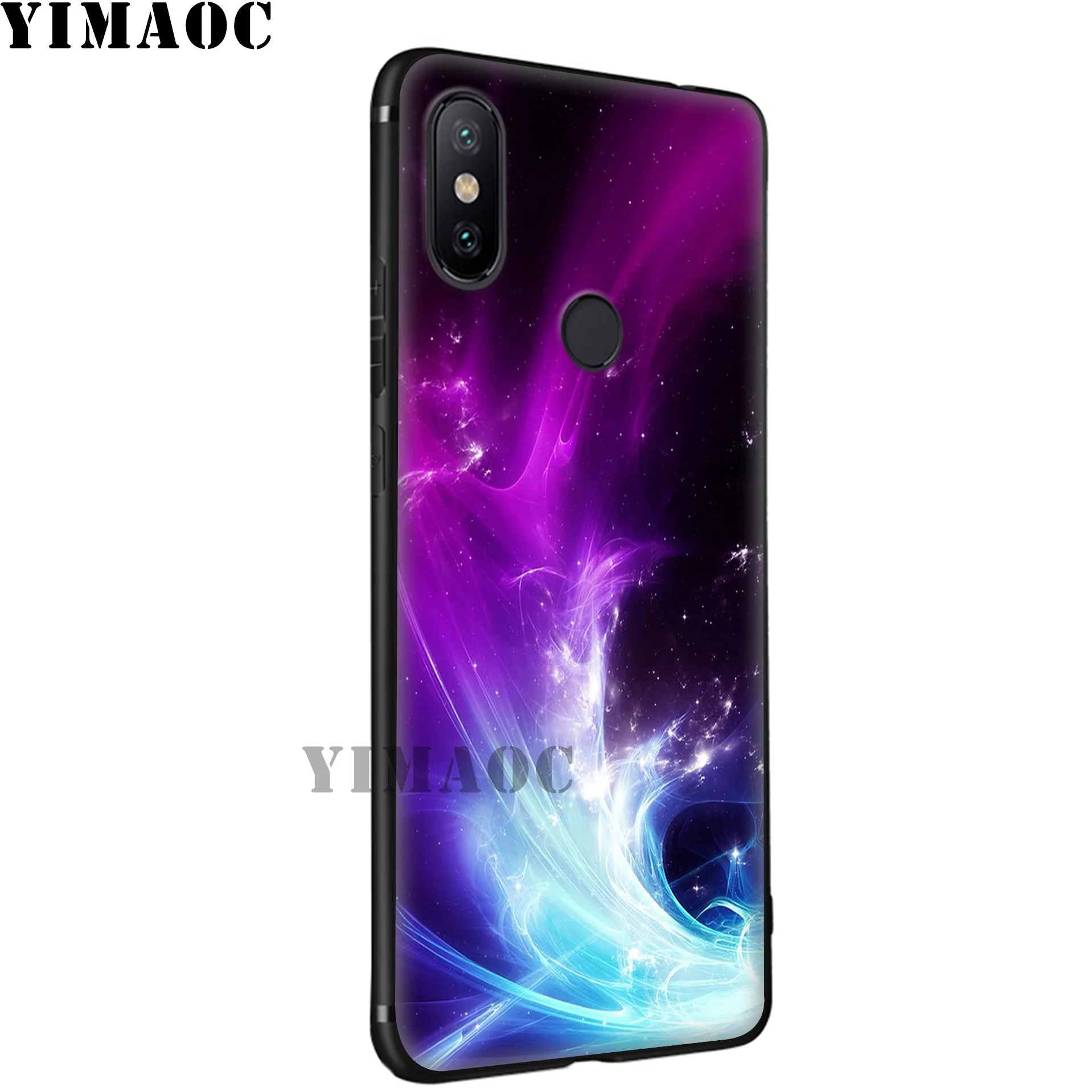 Yimaoc фиолетовый Mitsubishi Space Star Мягкий силиконовый чехол для Xiaomi Redmi 7A Note 7 6 6A 5 4 4X 4A 5A S2