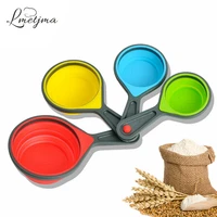 lmetjma silicone measuring cup set baking measuring cups and spoons seasoning coffee measure cup scale measuring tool kci112801