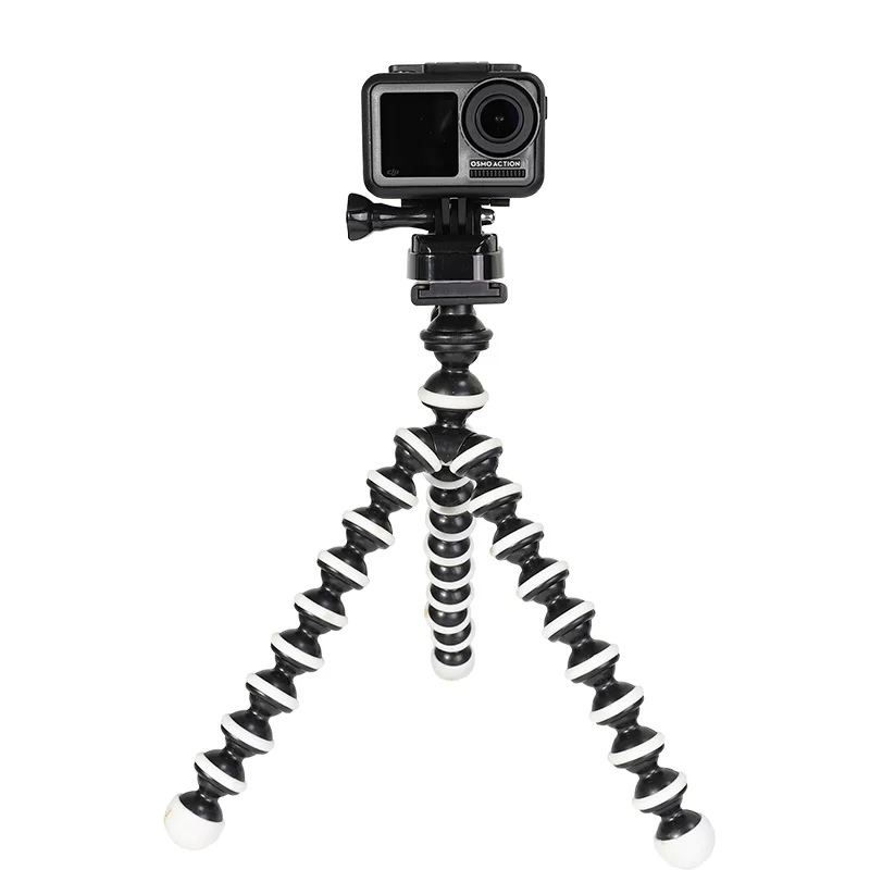 Штатив Осьминог 10 дюймов держатель для экшн камеры DJI OSMO GoPro Hero 9 8 7 6 5 SJCAM Yi 4K EKEN AKASO