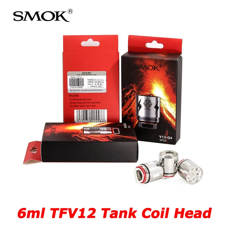 Оригинальная катушка SMOK TFV12 RBA для атомайзера с питанием от 1 до 4 2 5 8 |coil head|rba coilrba