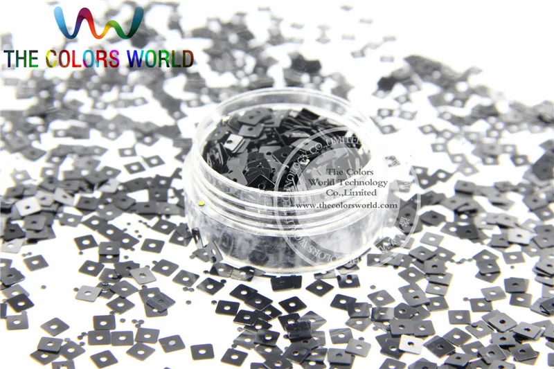 Блестящие Блестки квадратной формы для украшения ногтей или поделок в стиле