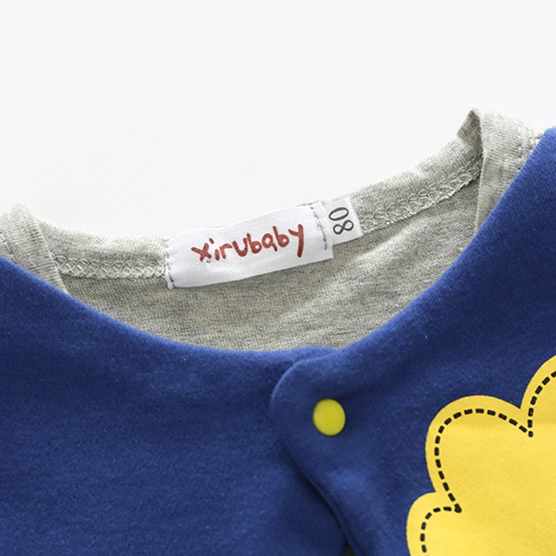 Детские комбинезоны 2018 Осенний Детский комбинезон для младенцев мальчиков