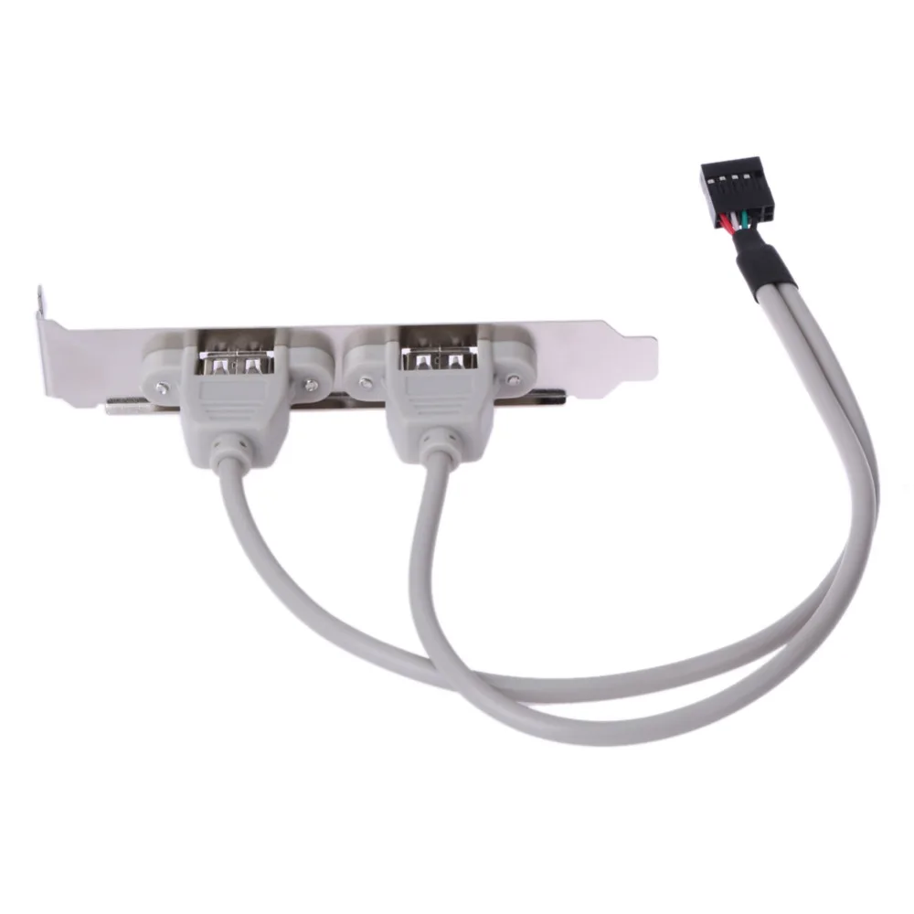 Nworld 2 порта USB 0 материнская плата задняя панель Черный Белый кронштейн расширения