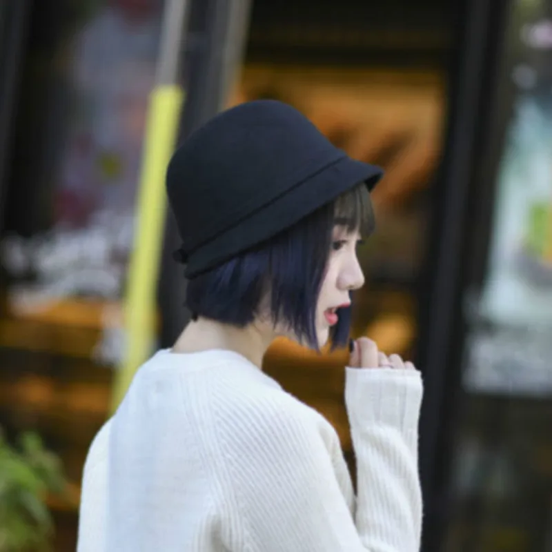 2018 USA Women Fashion Classic Retro Ladies Fedora Sweet Brim Top Sun Hat Solid For Female Beanies | Skullies &amp