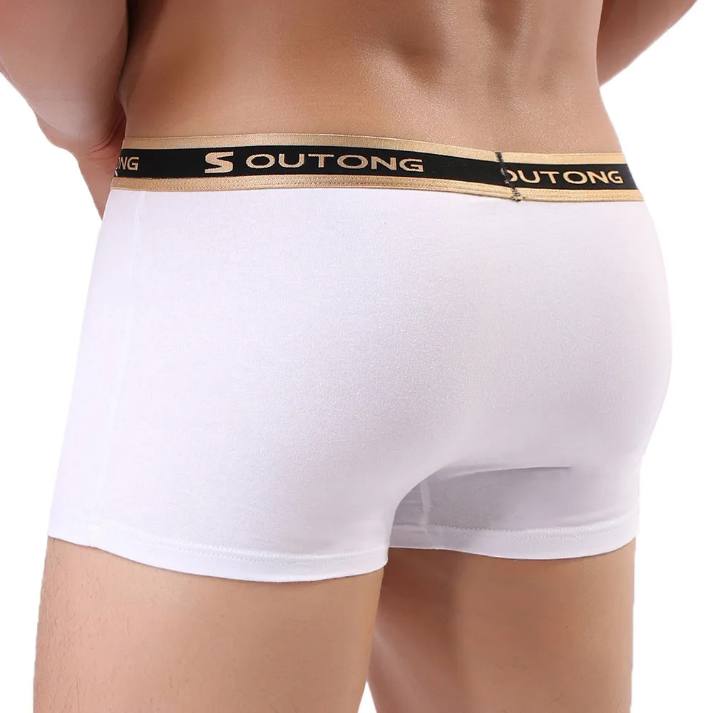 Мужское нижнее белье мягкие дышащие трусы боксеры высокого качества|Мужские