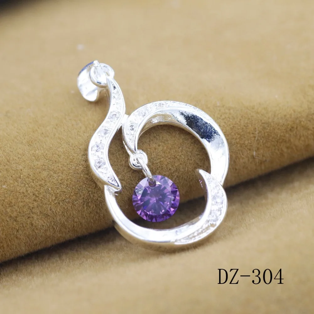 2017 винтажные ювелирные изделия Изысканный 925 вращающийся подвеска из циркония с