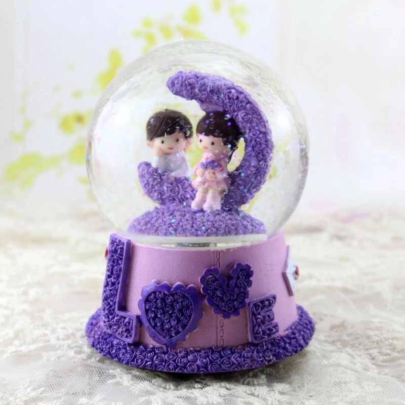 Креативное домашнее украшение Террариум для влюбленных Настольный хрустальный