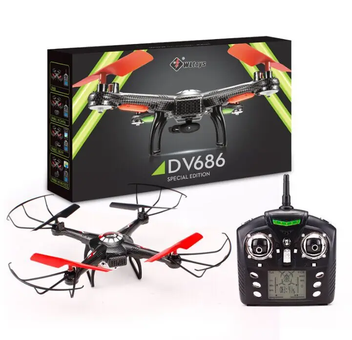 V686g Fpv Rc Дрон с камерой 720p профессиональные Дроны монитором Квадрокоптеры