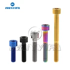 Титановый болт Wanyifa M5 x 10 12 16 18 20 25 30 35 40 45 50 55 60 мм, винт для велосипеда, штыря сиденья, тормоз для гарнитуры