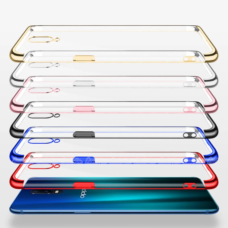 UVR Роскошный чехол из ТПУ с покрытием для OPPO F11 F9 Pro, мягкий чехол на заднюю панель для OPPO F11Pro F9Pro F9, полный защитный мягкий силиконовый чехол