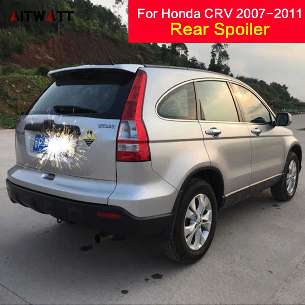 АБС пластик Материал Неокрашенный праймер цвет задний багажник крыло спойлер на