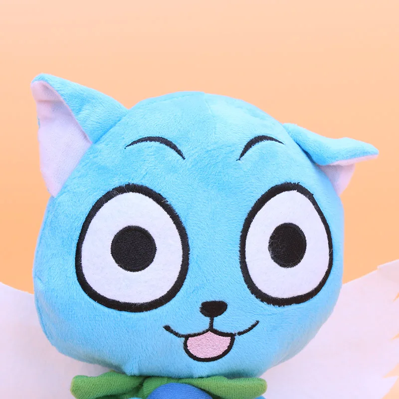 23 см японские тапочки в виде персонажа аниме Fairy Tail Happy мягкая плюшевая игрушка