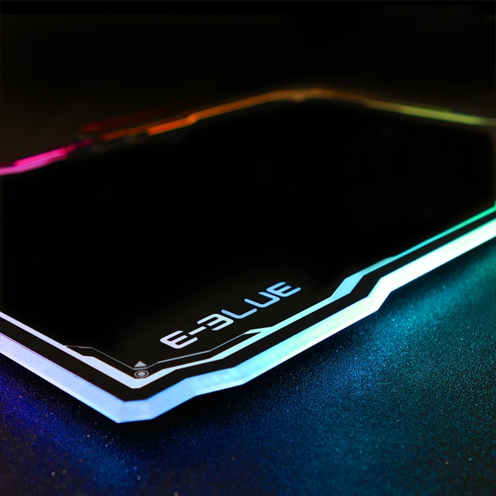 E 3LUE EMP013 игровой Мышь Pad резиновые с 10 модели освещения RGB освещения|gaming mouse pad|mouse