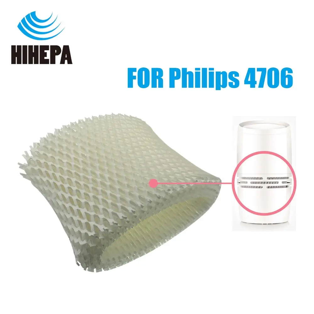 2-pcs увлажнитель влагу фильтры для Philips HU4706 серии HU4706-01 HU4706-02 HU4706-03 увлажнитель Запчасти# HU4136