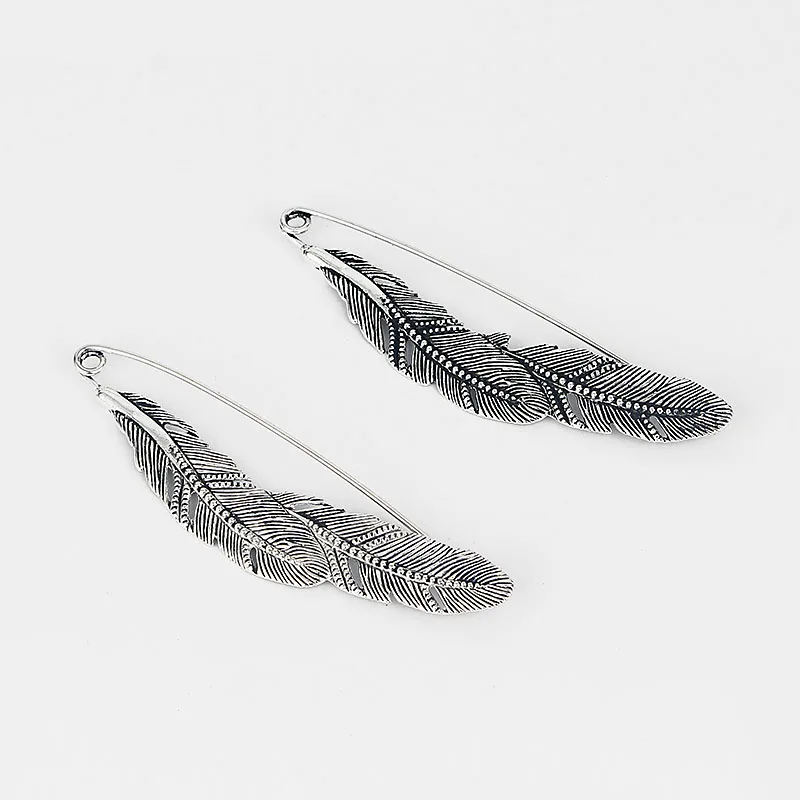 2 шт. винтажные броши в форме крыльев из сплава | Украшения и аксессуары