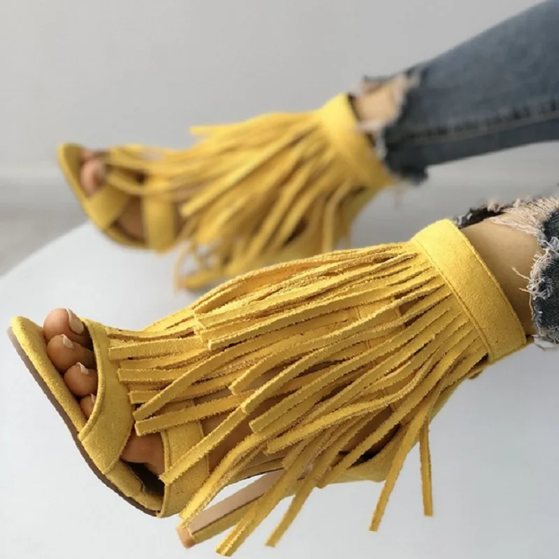 Сандалии-гладиаторы женские с открытым носком высокий каблук-шпилька пикантные