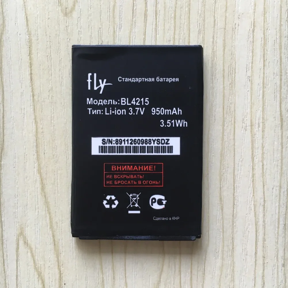 Аккумулятор на 950 мА · ч для Fly Q115 MC180 DESIRE MC181 B501 BL4215 Мобильный телефон батареи +