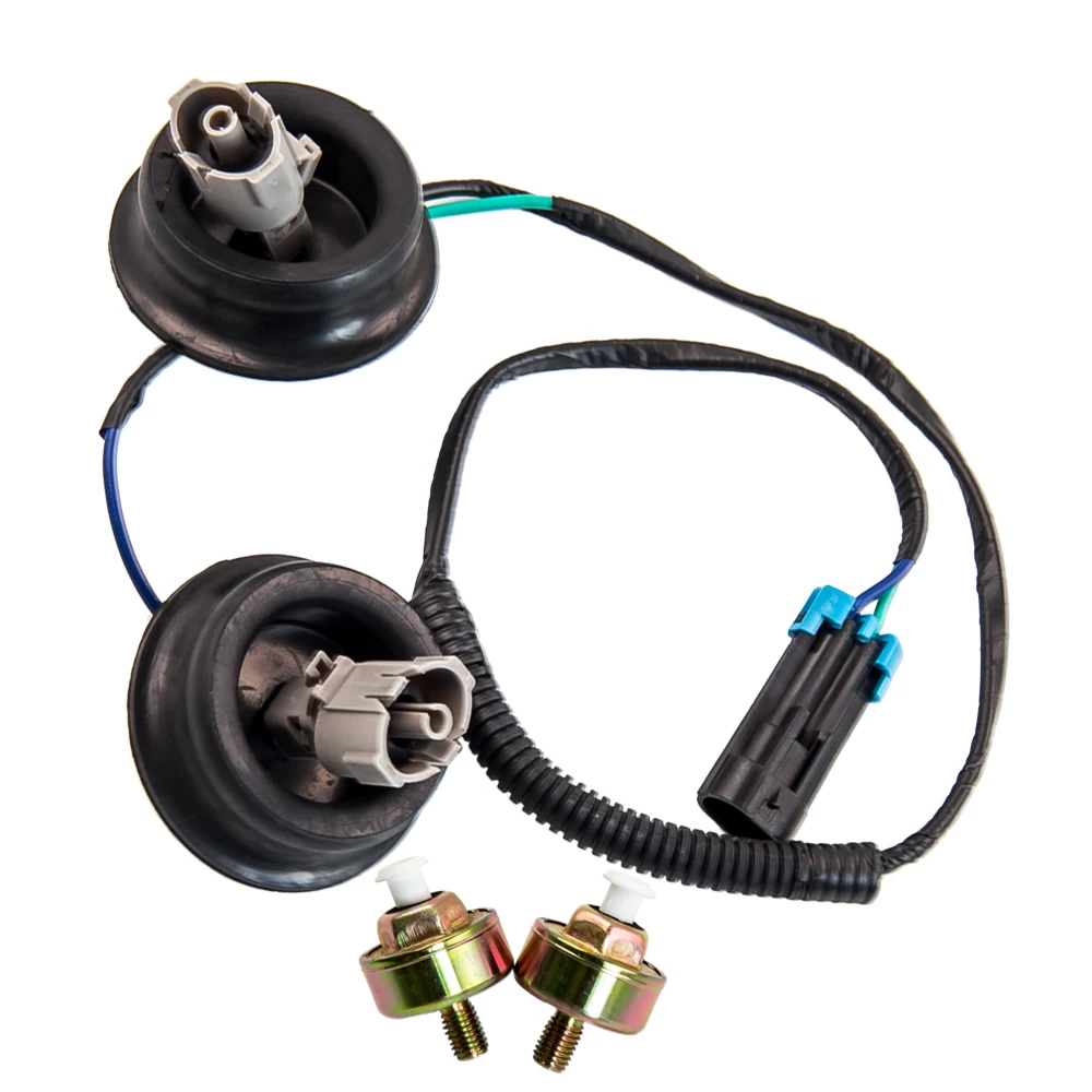 Knock Сенсор с жгут пара комплект Chevy GMC Silverado Сьерра Cadillac 10456603 12575869 12589867 12597415