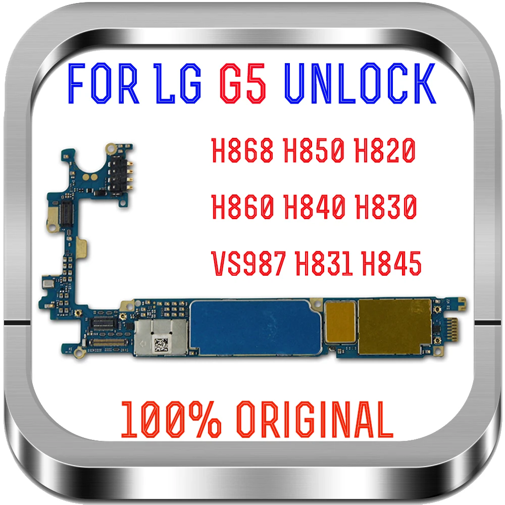 Материнская плата для LG G5 оригинальная материнская H868 H850 H820 H860 H840 H830 VS987 с
