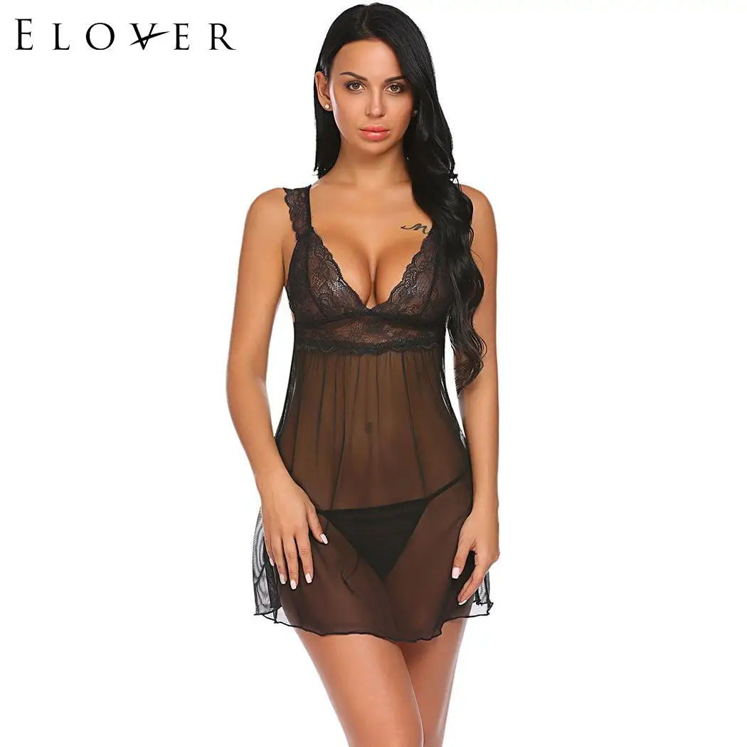 Elover Picardias Eroticos Mujer G string Ночное эротическое нижнее белье прозрачное Сетчатое