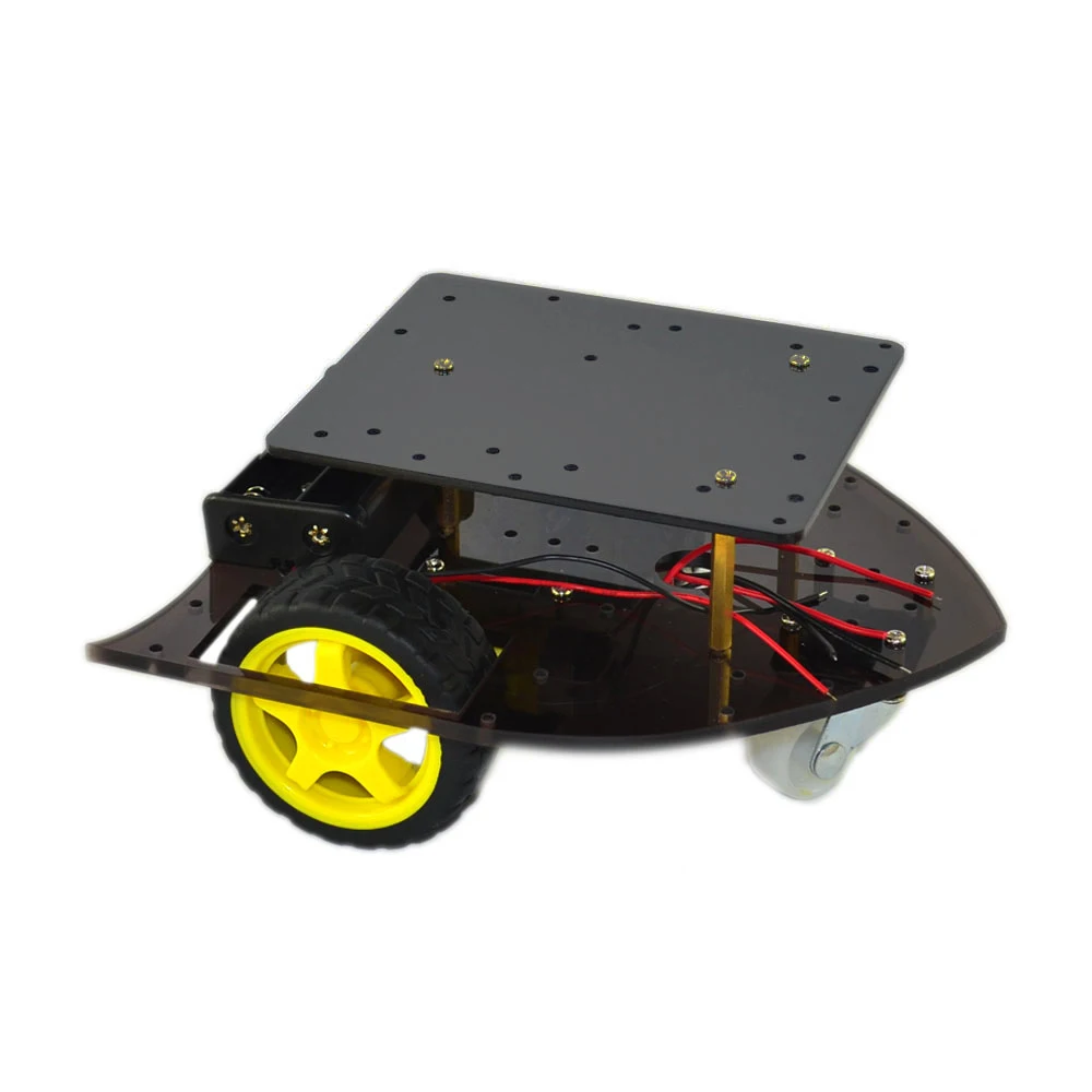 2wd умный автомобильный шасси для Arduino самодельный робот акриловый вертел два TT