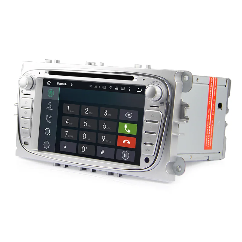 Eunavi 2 Din 7 ''Android 9,0 Щепка Octa 8 Core автомобильный DVD gps для Ford Focus Mondeo S Max Cmax Galaxy Радио стерео 4G Оперативная память 3g WI-FI