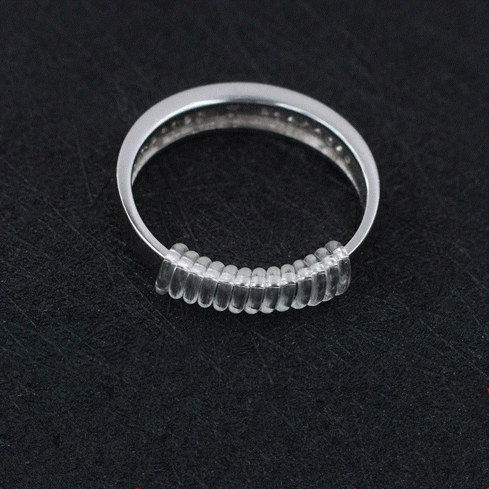 1 шт. Винтажное кольцо с регулировкой размера на спиральной основе для вашего