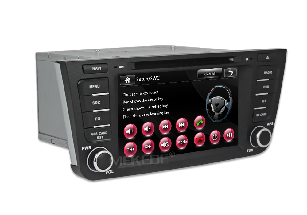 MEKEDE 7 дюймов Автомобильный Радио Стерео gps плеер для Geely Emgrand GX7/EX7/X7 с dvd gps навигацией Bluetooth 1080P