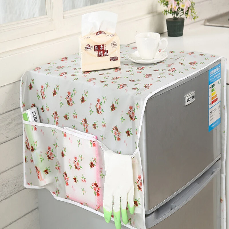 Прозрачная печать водонепроницаемая крышка холодильника полотенце Бытовая