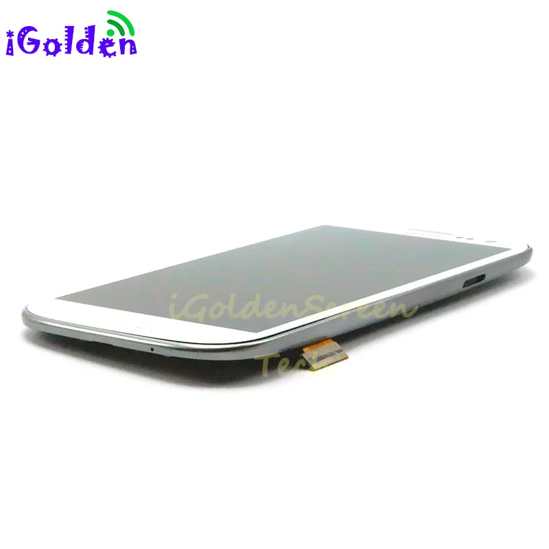 ЖК-дисплей для Samsung Galaxy S3 III i9300 с сенсорным экраном дигитайзер рамкой + Кнопка