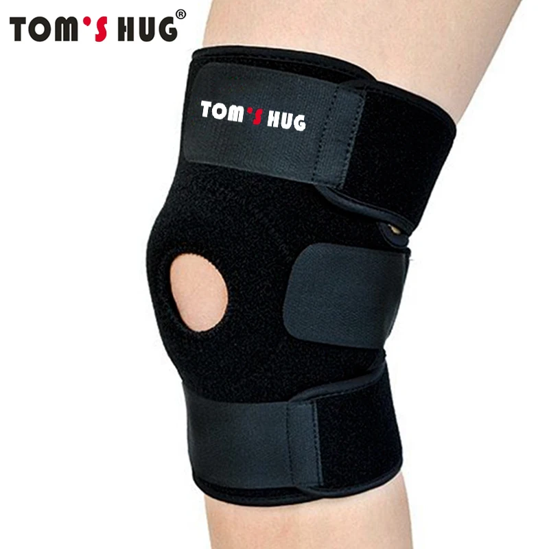 

1 Pair Adjustable Sport Knee Protect Support Tom's Hug Brand Breathable KneePads Relieve Arthritis Injury Bandage Knee Guard