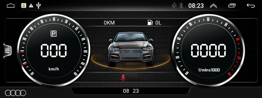 COIKA 8," Android 9,0 система автомобиля ips Зеркало экран радио для Audi Q5 2009- gps Navi Google wifi Carpaly SWC 2+ 32G ram