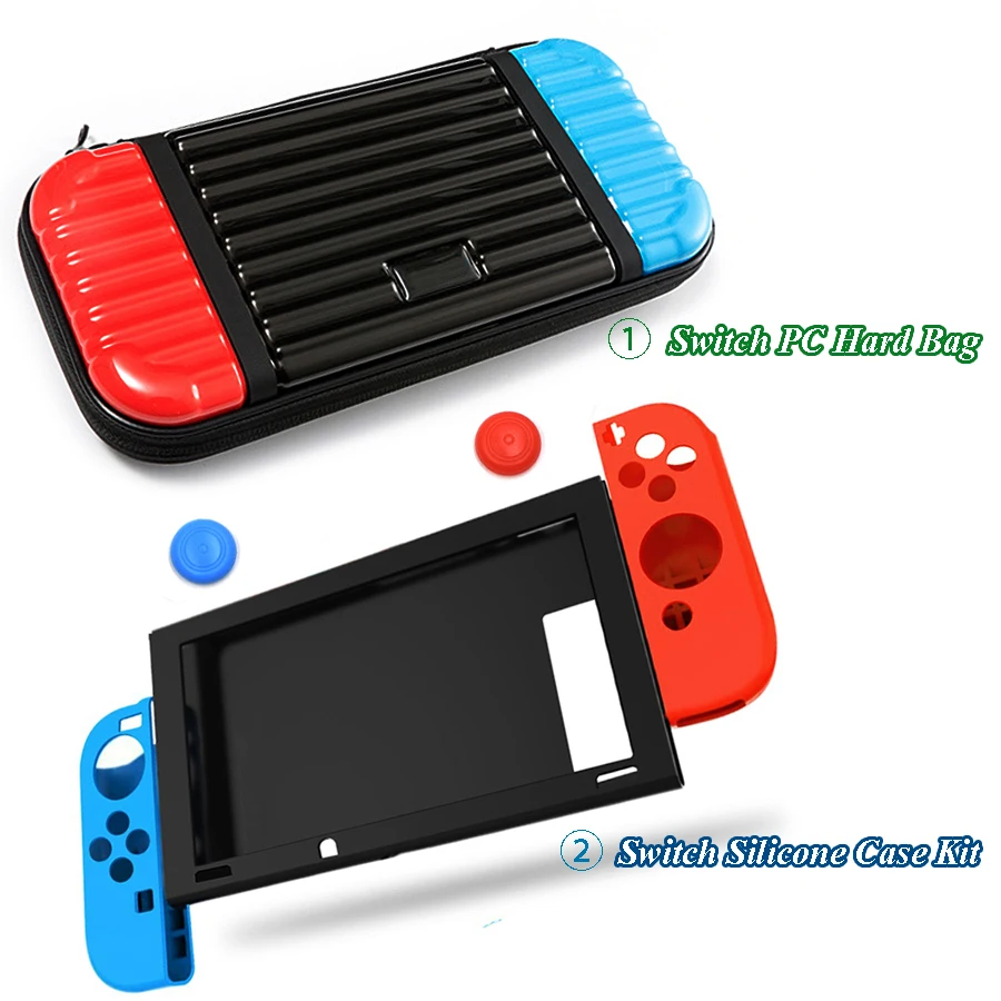 Аксессуары для Nintendo Switch NS консоль сумка хранения чехол с полностью силиконовым