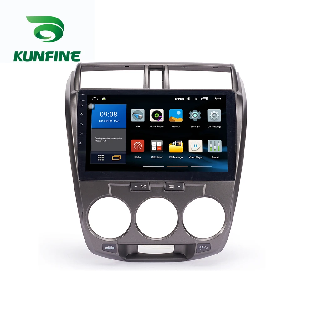 Автомобильный стерео-проигрыватель для Honda city 2006-2014 Octa Core Android 10 0 автомобильный