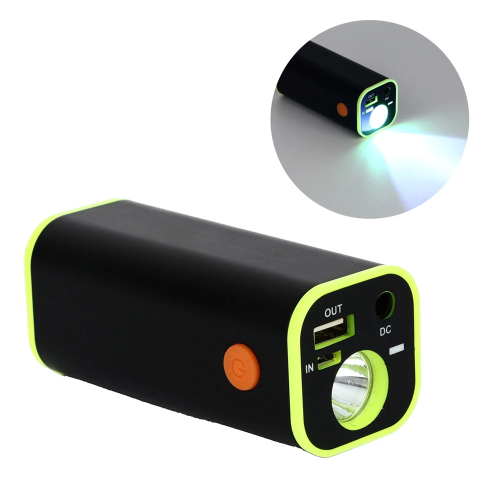 Чехол для зарядки аккумулятора USB 18650 мощный перезаряжаемый фонарик фонарь