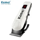Машинка для стрижки волос Kemei KM-809A аккумуляторная, электрический триммер для волос бороды
