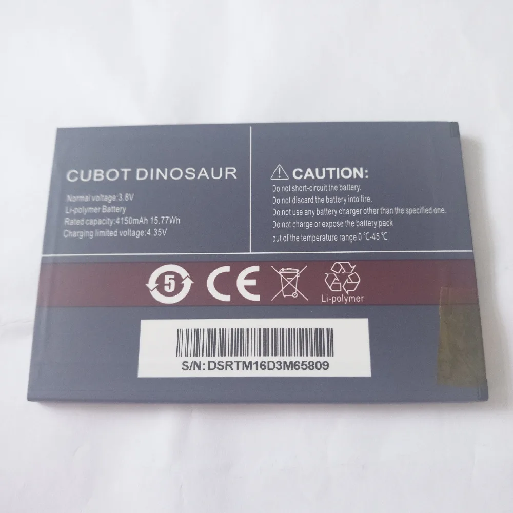 CUBOT динозавр аккумулятор 4150mAh 100% Новый оригинальный запасной для сотовый телефон