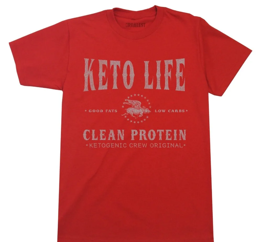 Футболка Keto Life Классическая футболка в стиле хип хоп кетоны кетози летающая