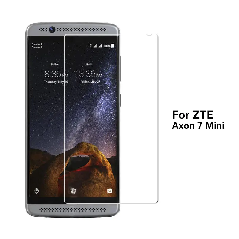 Высококачественное взрывозащищенное Закаленное стекло для ZTE Axon 7 MAX 2017 Mini 7S