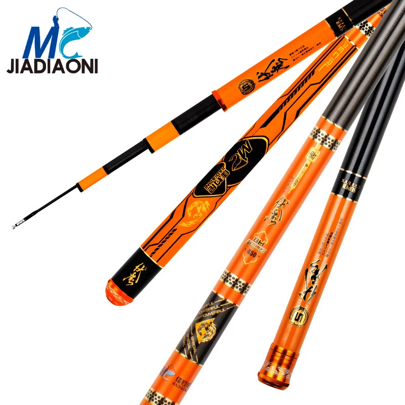 JIADIAONI 19 Tune 3 6 4 8 m H/8 H Fumoheikeng Тайваньская Удочка из углеродного волокна суперручная