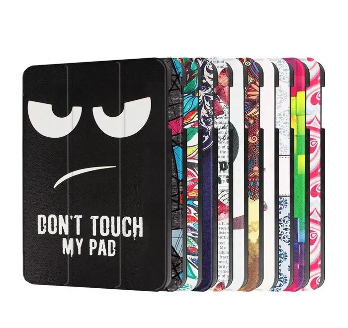 3 в 1 цветной Смарт PU кожаный чехол с флип стойкой для Samsung Galaxy Tab A 10 2016 T580 T585 T580N T585N +