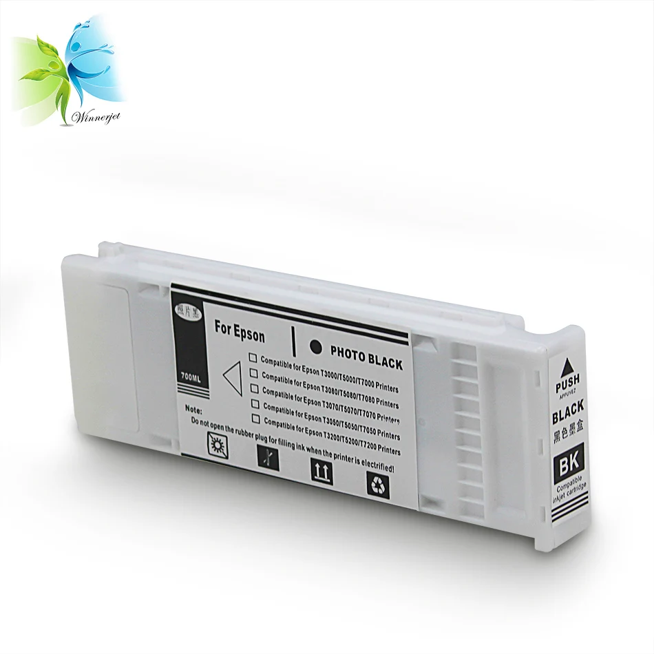 WINNERJET 700ml 5 Colors Compatible ink cartridge Filled with Sublimation Ink One Time Use Chip for Epson SC-T7200 | Компьютеры и офис