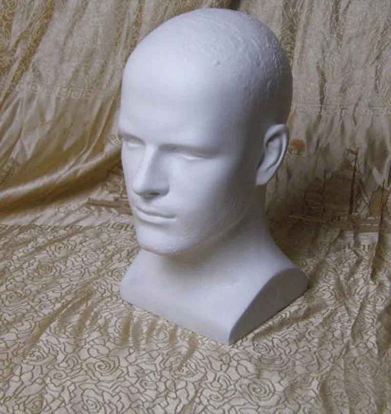 New Men Mannequin Head Wigs Hats Cap Headphone Display maniqui Model For Hair Jewellery Stand ZYNAN8 | Дом и сад