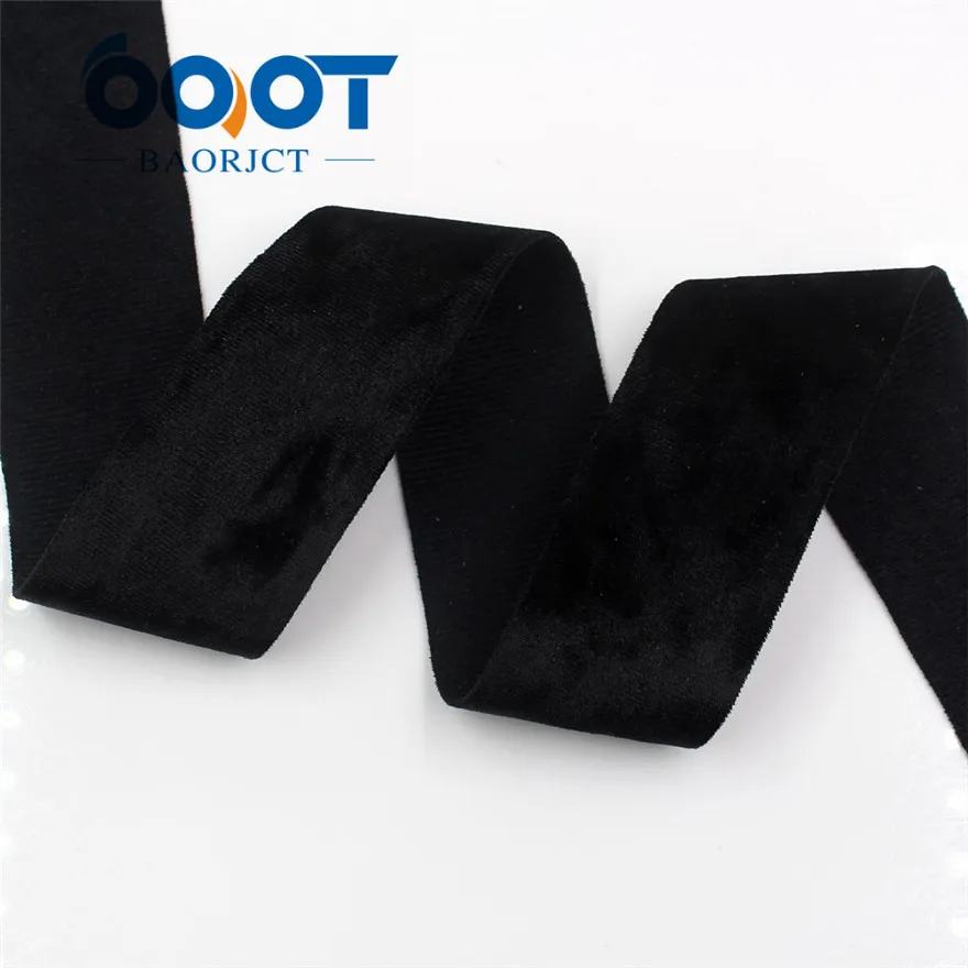 I-181103-96 OOOT BAORJCT I-181103-91, 2 ярдов 38 мм расширенный материал фланелевая лента DIY ручной работы бант головной убор подарочная упаковка украшение на день рождения - Цвет: I-181103-96
