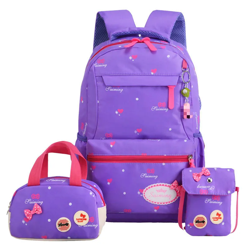 children school backpacks girls primary bags kids printing schoolbags princess Mochila Infantil | Багаж и сумки