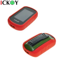 outdoor hiking handheld gps protect red silicon rubber case skin for garmin etrex touch 25 35 35t accessories