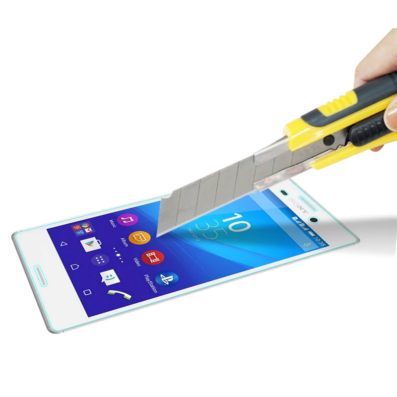 RONICAN закаленное стекло для Sony Xperia M4 Aqua E2303 Dual E2312 Защитная пленка экрана 9H 2.5D 0 26 мм