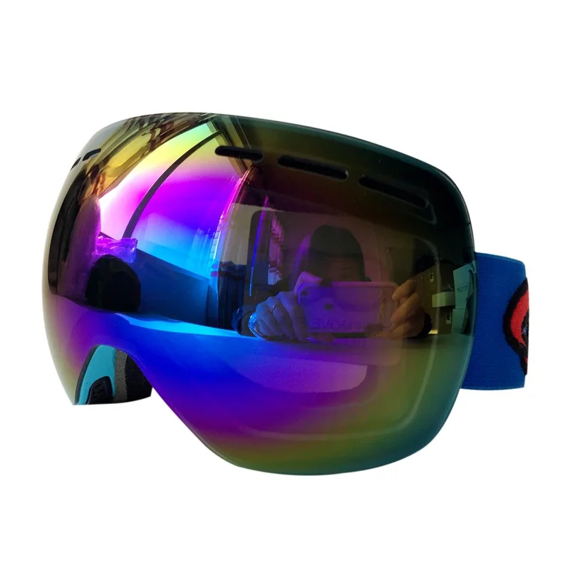 Новый бренд лыжные очки двойной UV400 Анти-туман большой Лыжная маска Очки Лыжный